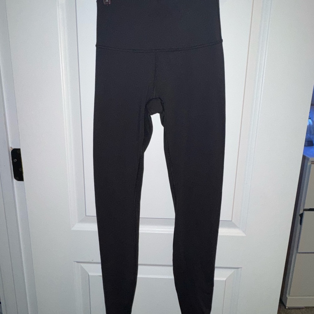 lululemon wonder under Black High-Waisted Leggings